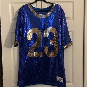 Jeremy Scott x Adidas sequin dress